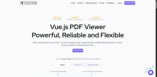 Vue pdf viewer