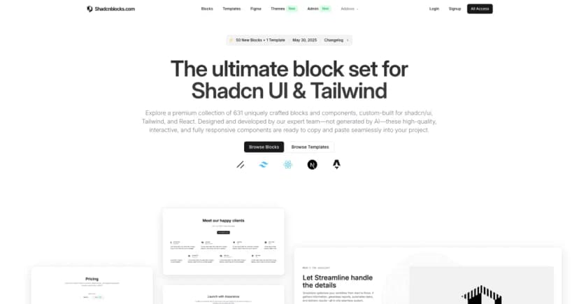 Shadcnblocks
