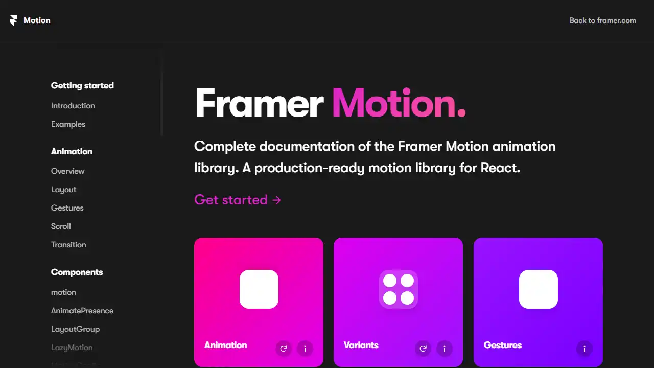 Framer Motion